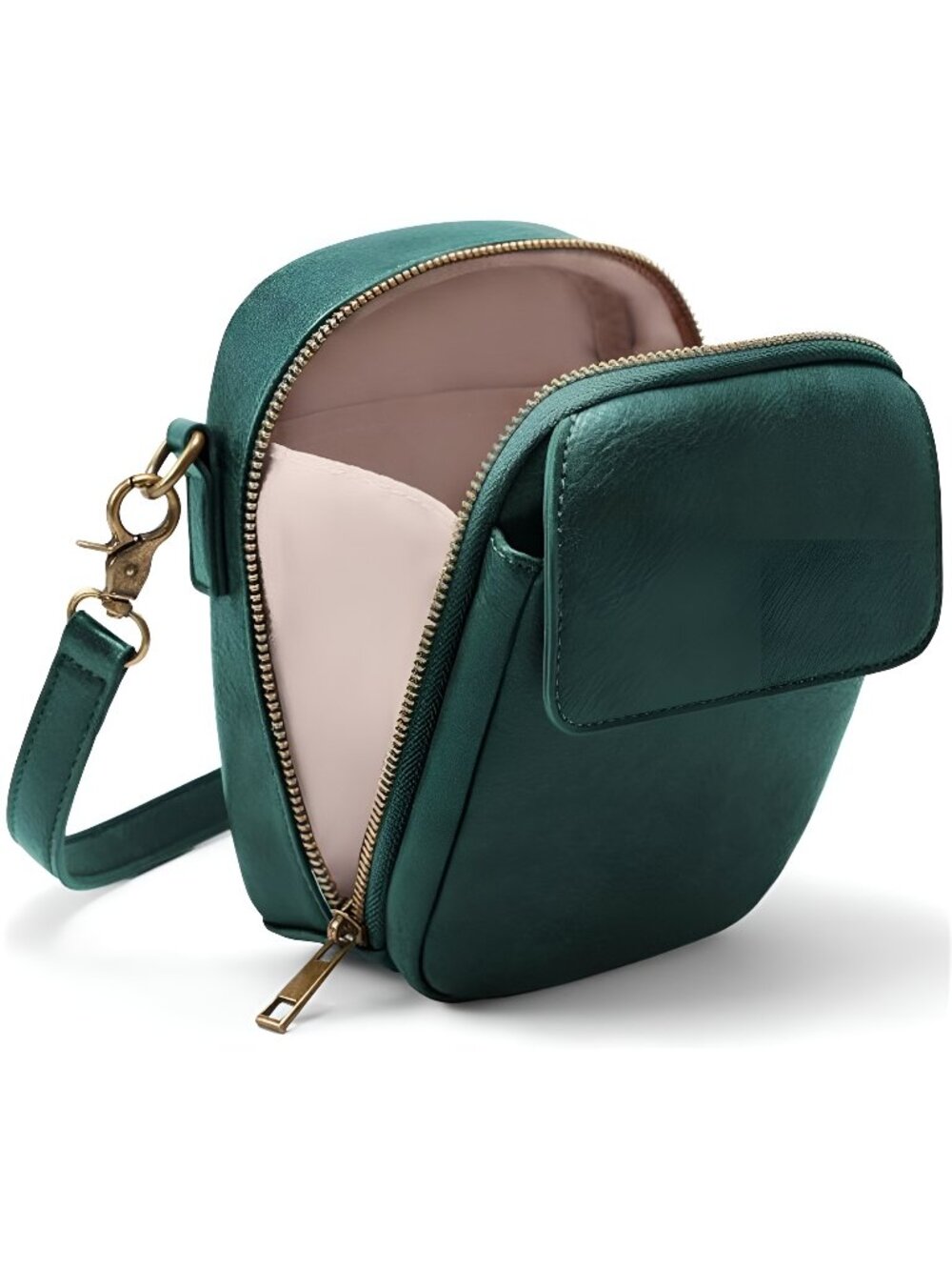 Small Crossbody Bag, Vegan Leather Cell Phone Purse for Women, Vintage